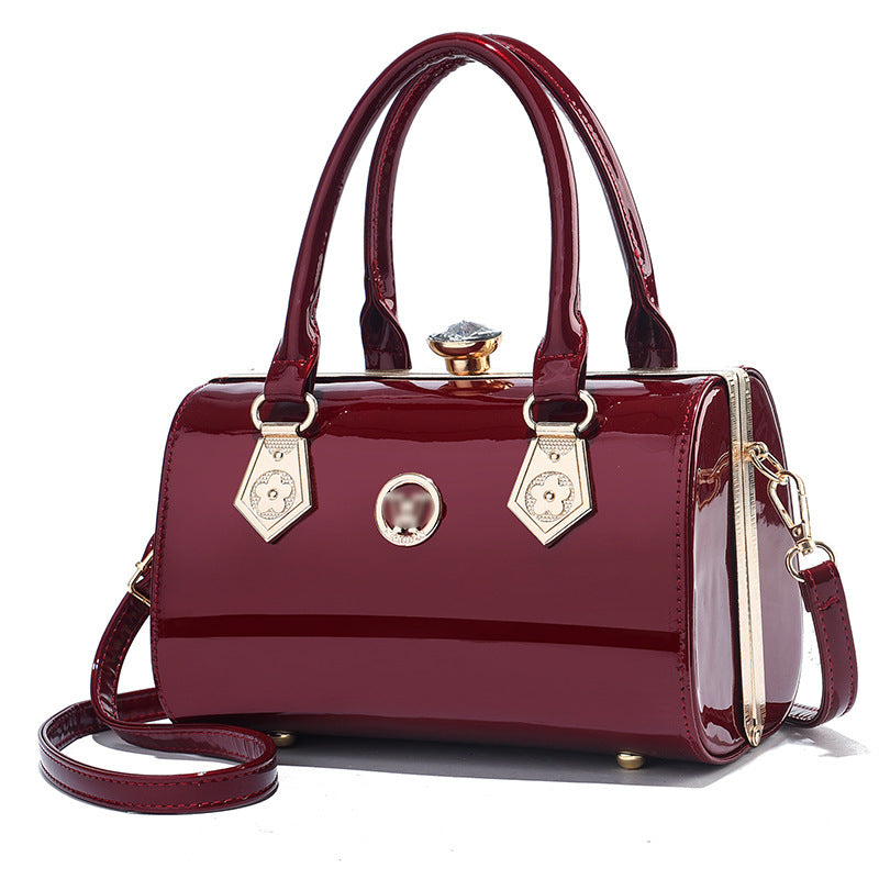 New Fashion Large Capacity Crossbody Bag for Women - Bright Portable One Shoulder Design