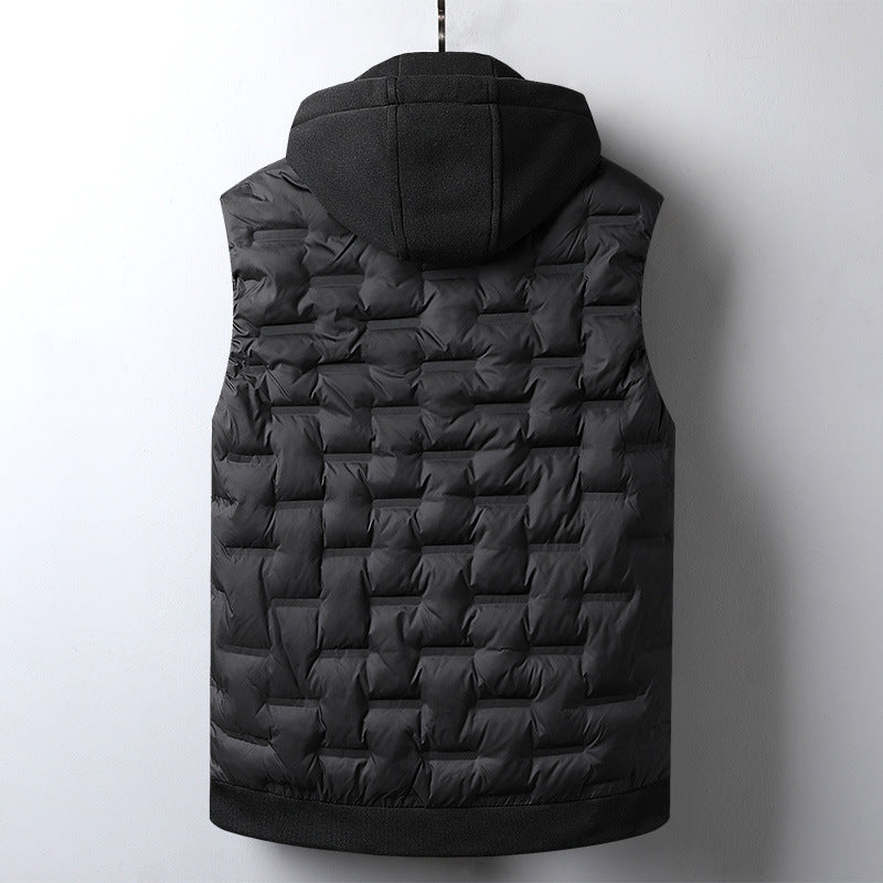 Plus Size Down Vest for Autumn and Winter Students - Comfortable and Stylish