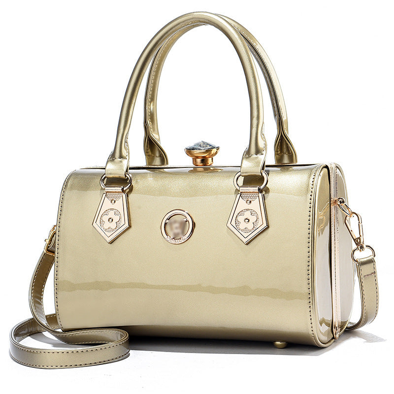 New Fashion Large Capacity Crossbody Bag for Women - Bright Portable One Shoulder Design