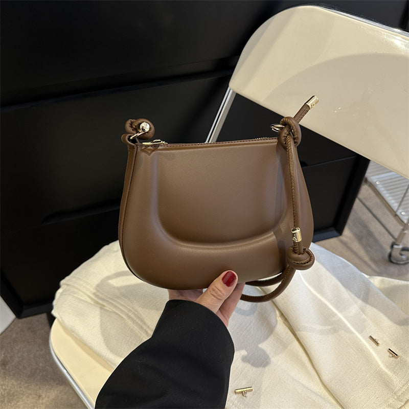 Stylish Underarm Bag - New Street Popular Simple Solid Color Commute Bag