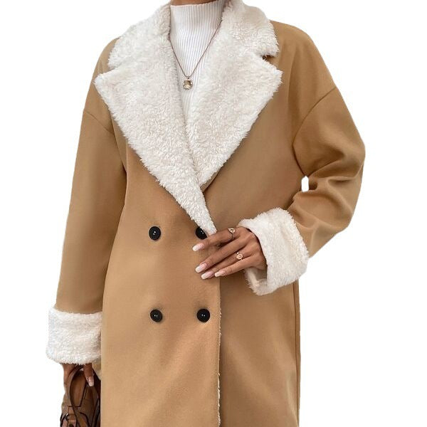 Leisure Commute Woolen Coat for Women: Stylish and Warm