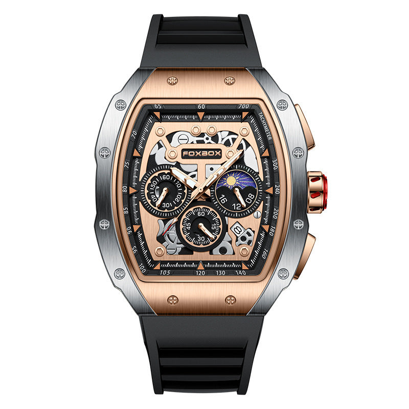 New Hollow Sports Waterproof Watch - Multifunctional Design