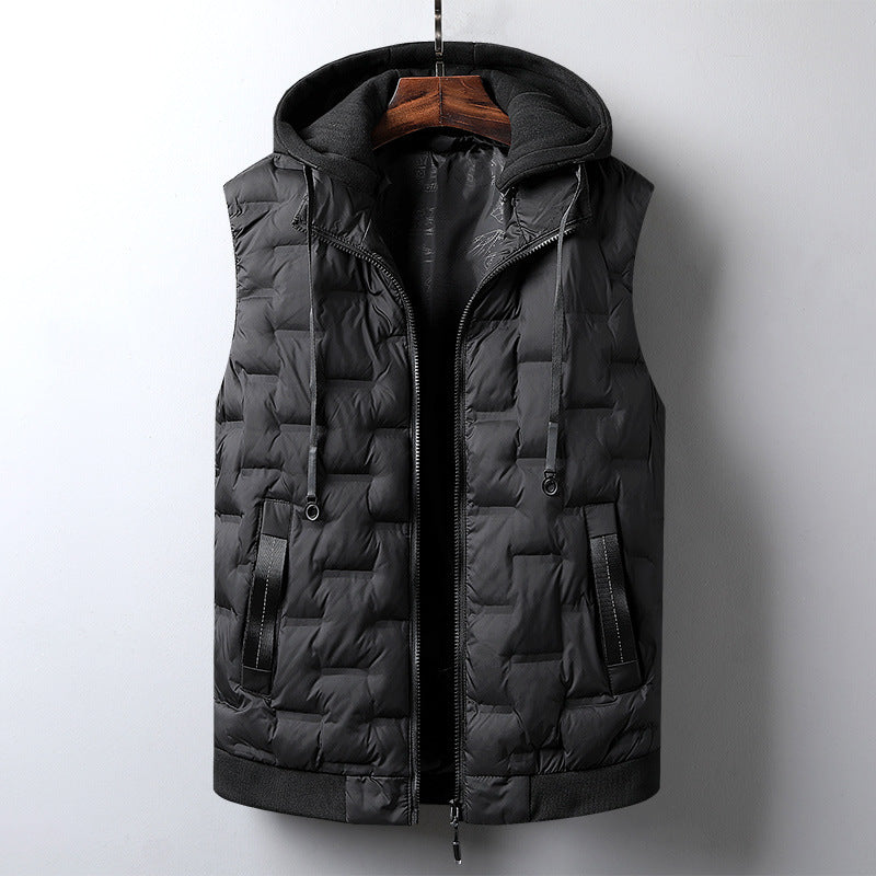 Plus Size Down Vest for Autumn and Winter Students - Comfortable and Stylish