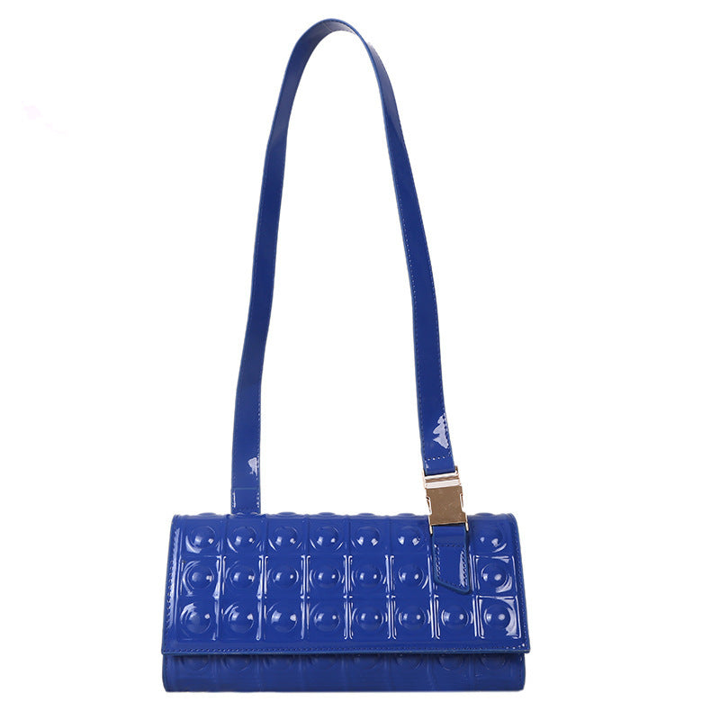 Crossbody Diamond Chain Bag - Fashionable Small Square Design for Stylish Appeal