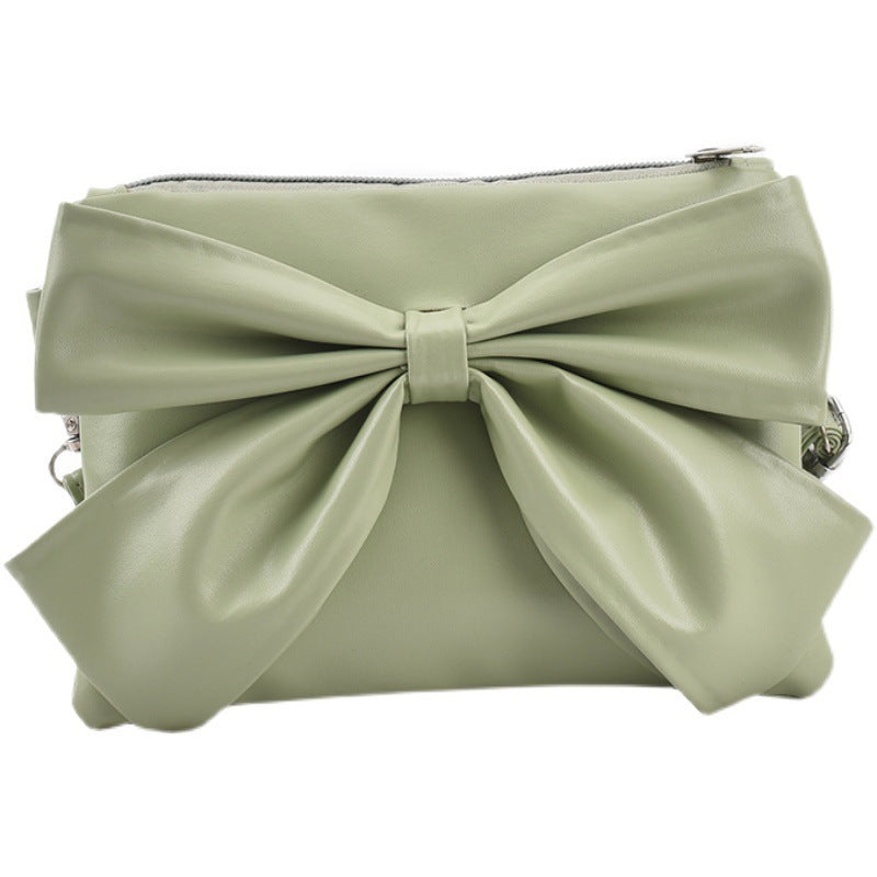 Shoulder Crossbody Bag Western Style Crossbody Bag with Bow
