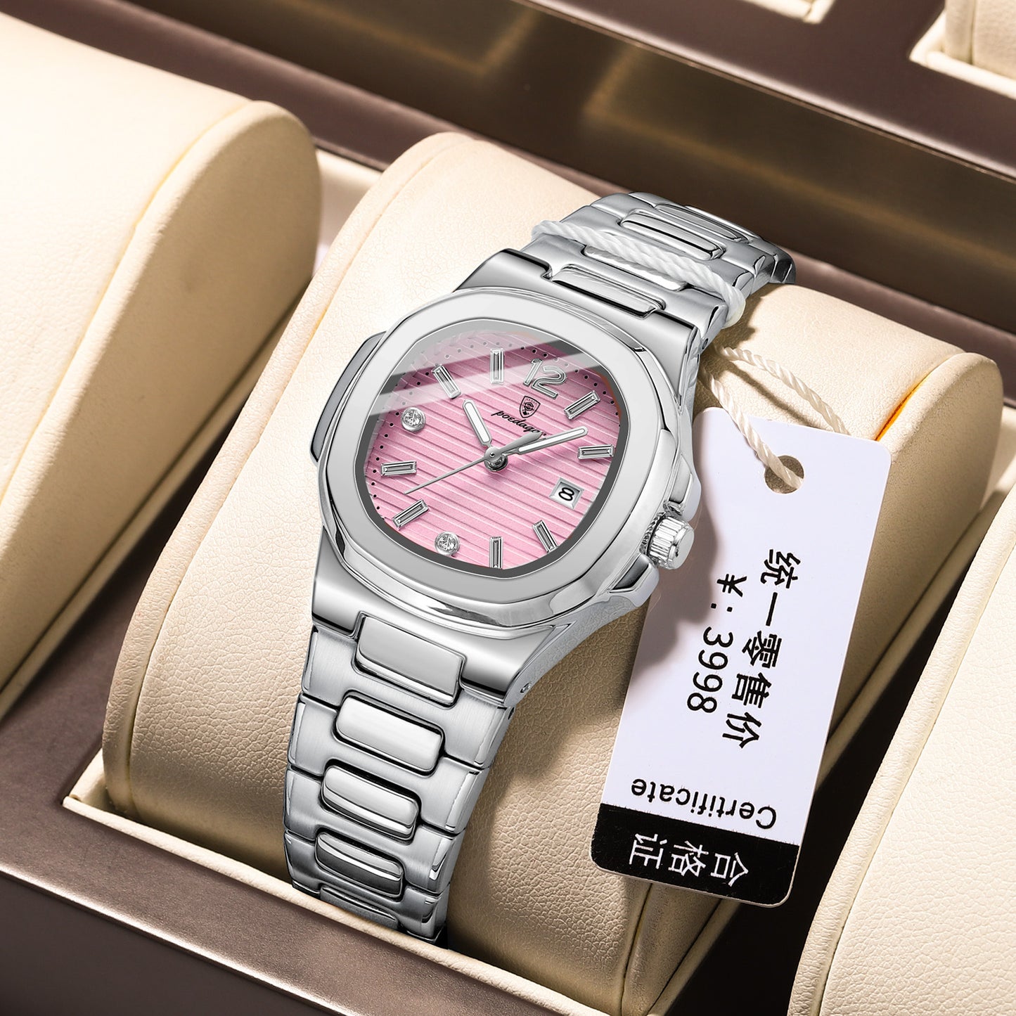 Women's Luminous Quartz Watch - Ultra-thin Design and Elegant Style