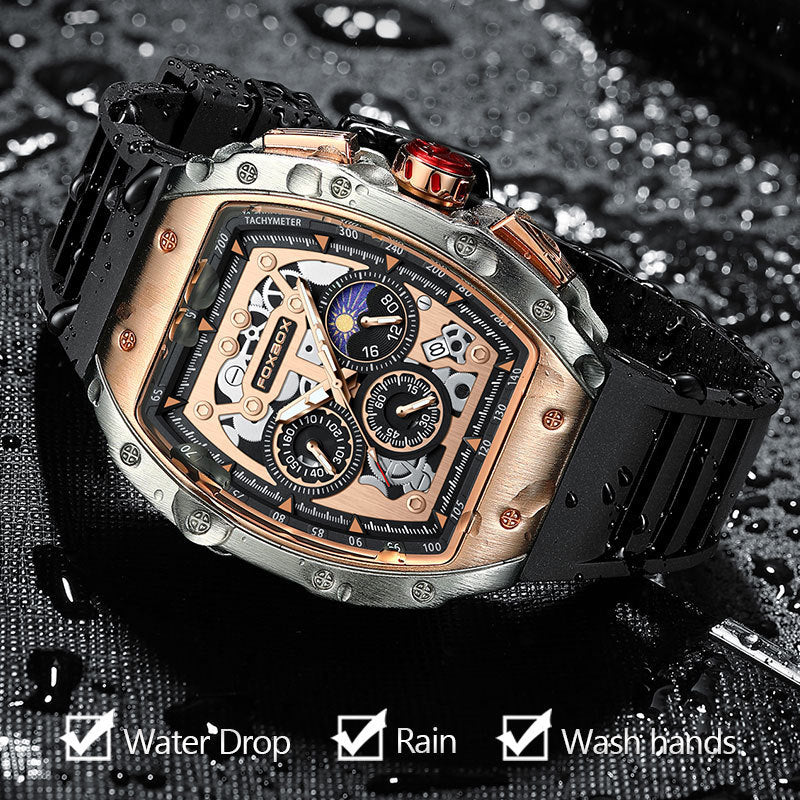 New Hollow Sports Waterproof Watch - Multifunctional Design