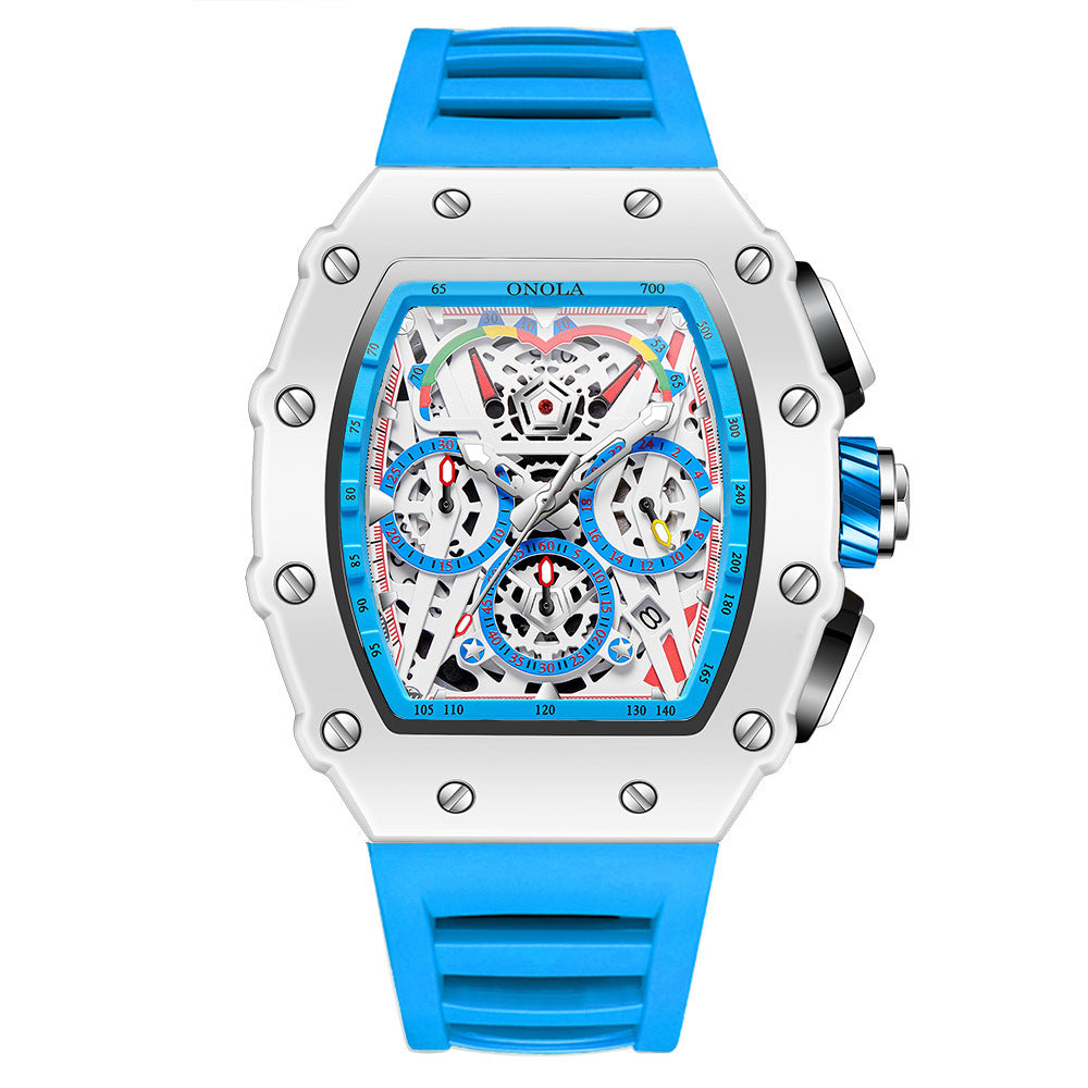 Multifunctional Waterproof Quartz Watch for Men