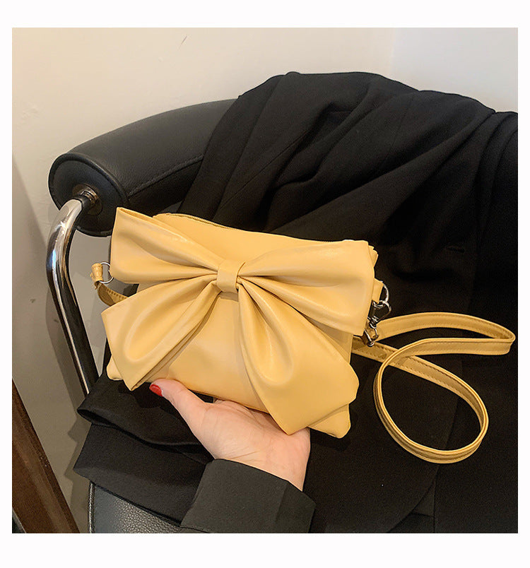 Shoulder Crossbody Bag Western Style Crossbody Bag with Bow