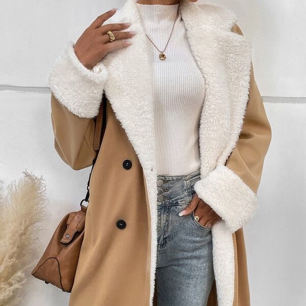 Leisure Commute Woolen Coat for Women: Stylish and Warm