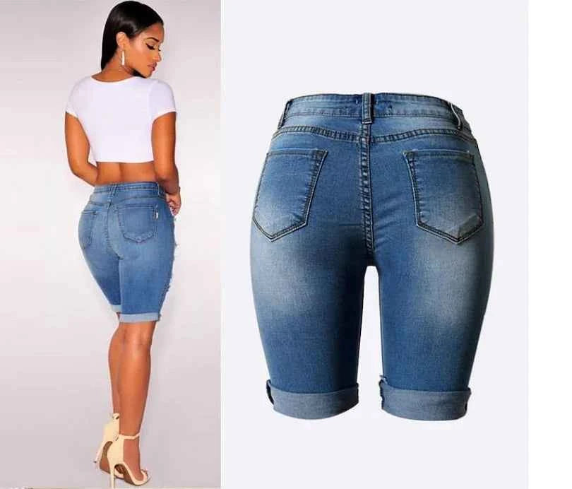 Bermuda Ripped Shorts - Stylish and Trendy Summer Wear