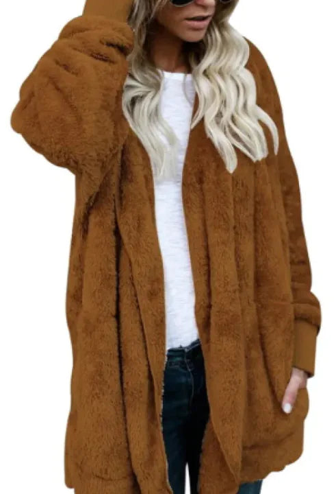 Women's Warm Cotton Coat | Plush and Cozy Outerwear