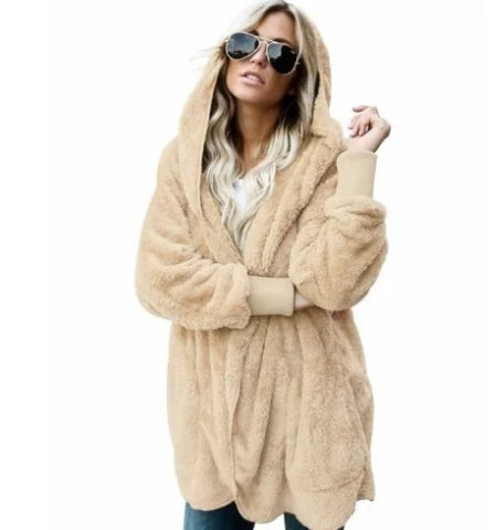 Women's Warm Cotton Coat | Plush and Cozy Outerwear