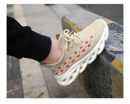 Girls' Mesh Sports Shoes for Active Kids
