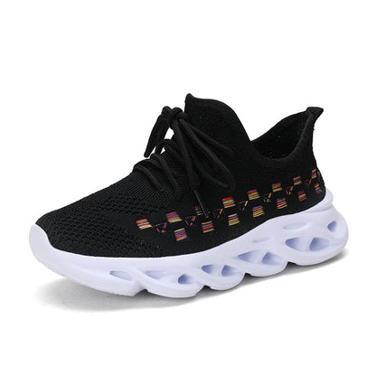 Girls' Mesh Sports Shoes for Active Kids