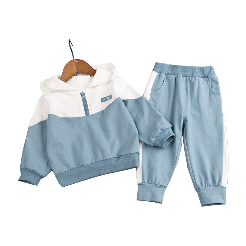 Children's Clothing New Children's Hooded Sports Suit