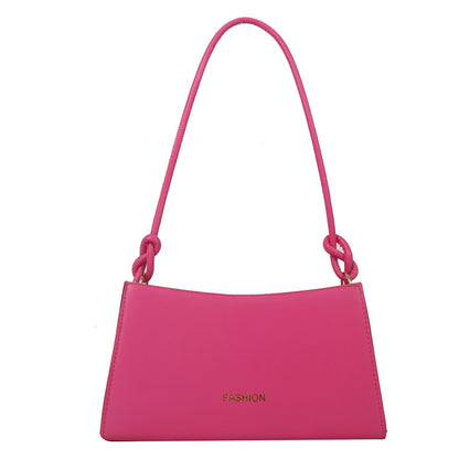 French Candy Color Women's Bag - Simple Shoulder Personality Underarm Bag