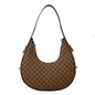 Casual Printed One Shoulder Crescent Bag - Western Style Underarm Bag