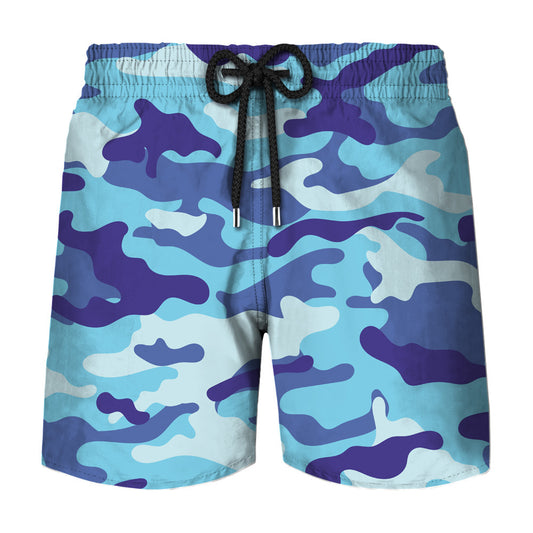 Summer Men's Printed Loose Shorts