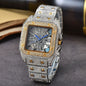 Women's Diamond Watch with Fashion Steel Strap