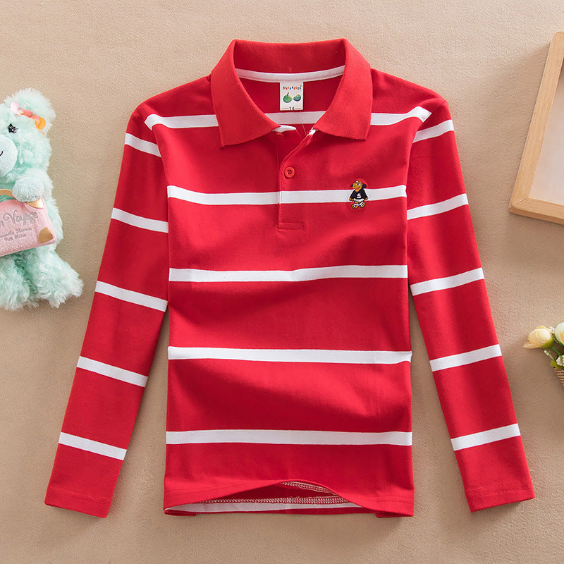 Spring And Autumn Kids Children's T-shirt Long Sleeve