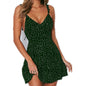 Polka-dot Summer Dress for Women - Strappy Beach Sundress