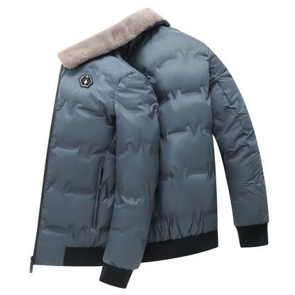 Winter Men's Warm Down Coat - Comfortable Men's Winter Down Coat