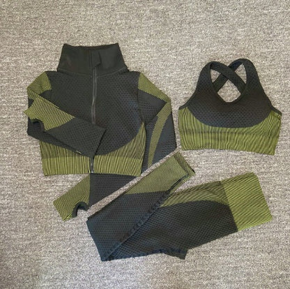 Yoga Sets for Women - Female Sport Gym Suit