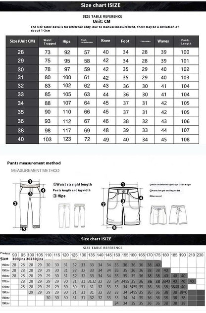 Thick Loose Straight Jeans for Men - Comfortable Fit and Stylish Design