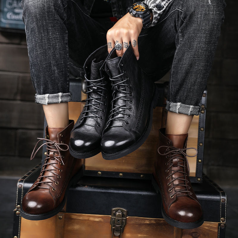 Brush Color Worker Boot - Durable and Stylish Footwear for Professionals