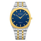 Ultra-thin Steel Watch with Simple Calendar and Large Dial