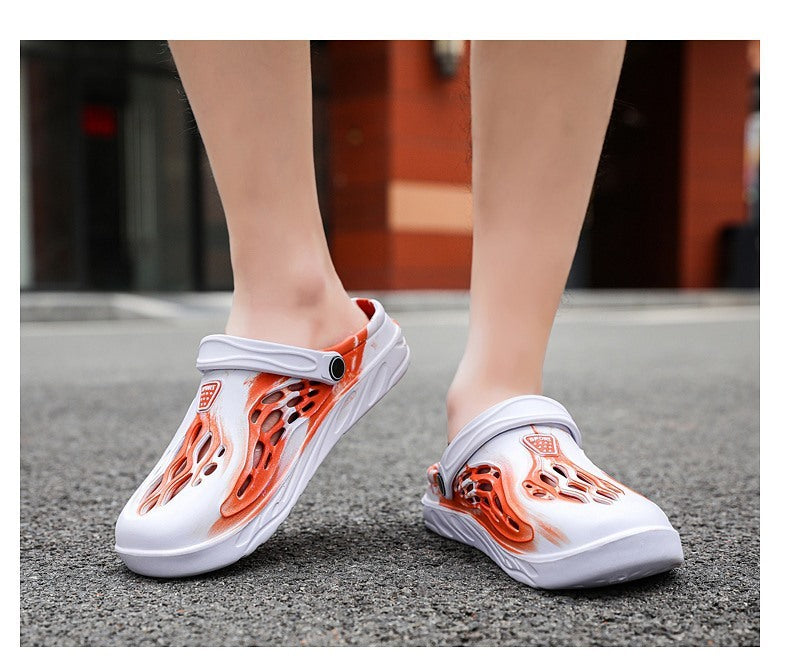 Men's Summer Sandals Hollow Out Slippers Outdoor Shoes