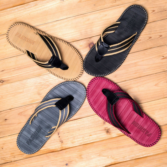 Flip-toe non-slip beach sandals breathable flat shoes