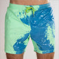 Discoloration Beach Shorts - Change Color When Exposed to Water