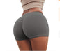 High Waist Seamless Scrunch Butt Shorts for Fitness and Yoga