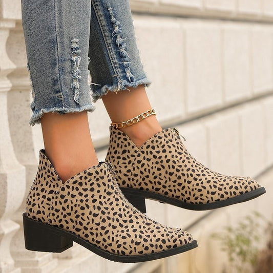 Low-cut Fashion All-matching Women's Boots