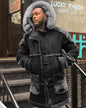 Men's Velvet Jacket with Horn Buttons