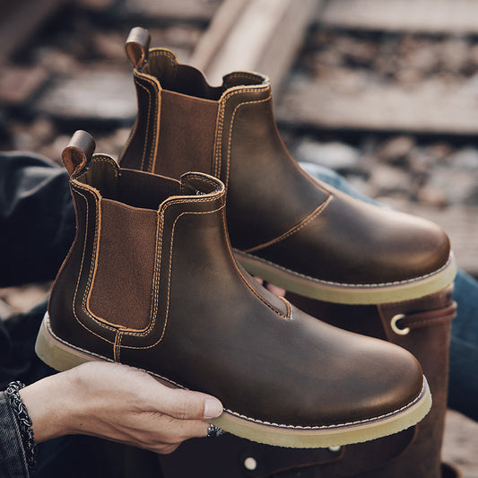 Men's Chelsea Dr Martens Boots - Casual British Style