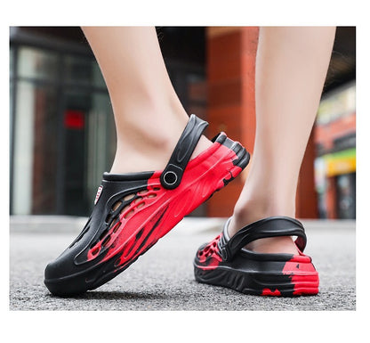 Men's Summer Sandals Hollow Out Slippers Outdoor Shoes