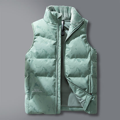 Warm Plus Size Men's Vest - Comfortable All-Season Waistcoat