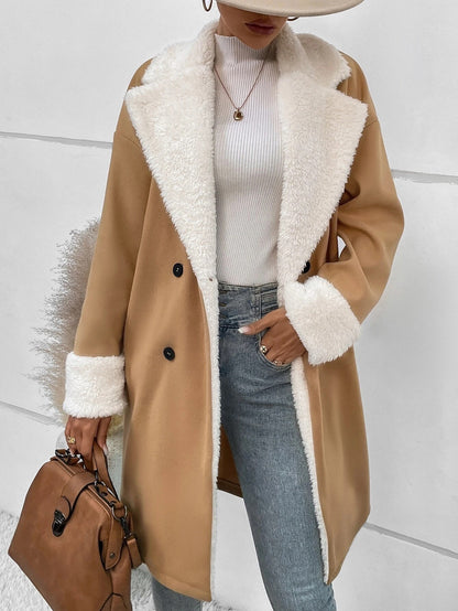 Leisure Commute Woolen Coat for Women: Stylish and Warm