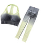 Two Piece Seamless Yoga Bodysuit for Women - Gym Polyester Outfit