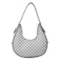 Casual Printed One Shoulder Crescent Bag - Western Style Underarm Bag
