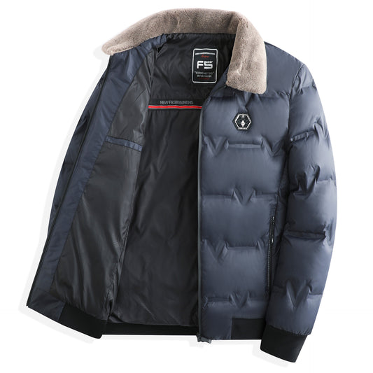 Winter Men's Warm Down Coat - Comfortable Men's Winter Down Coat