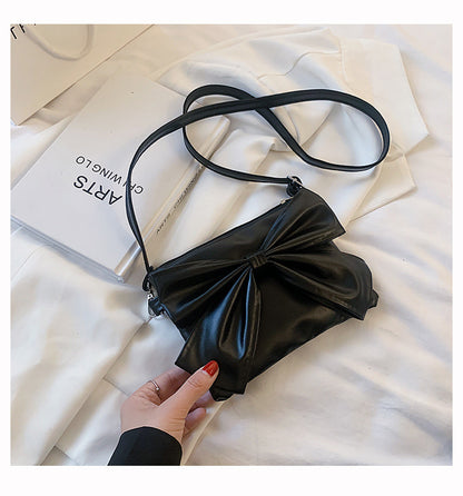 Shoulder Crossbody Bag Western Style Crossbody Bag with Bow