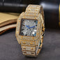 Women's Diamond Watch with Fashion Steel Strap
