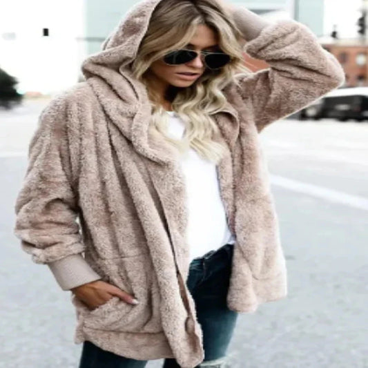 Women's Warm Cotton Coat | Plush and Cozy Outerwear