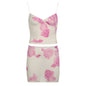 Two-piece Summer Vacation Skirt Suit for Stylish Getaways