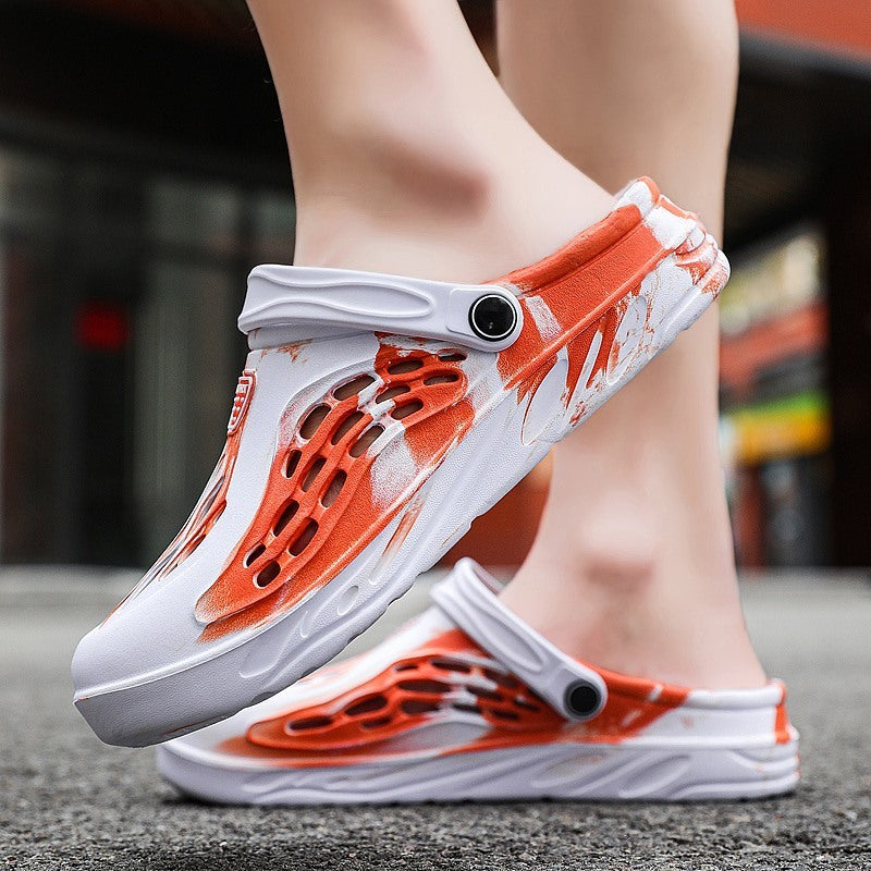 Men's Summer Sandals Hollow Out Slippers Outdoor Shoes