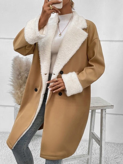 Leisure Commute Woolen Coat for Women: Stylish and Warm